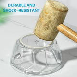 500ml Manual Meat Mincer Garlic Chopper Rotate Garlic Press Crusher Vegetable - Pink