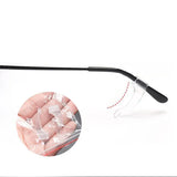 Silicone Glasses Ear Hooks Anti Slip Grip Spectacle Holder Sports Temple Tips - Black