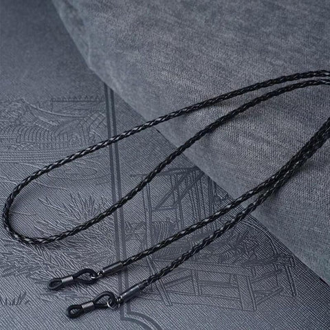 PU Sunglasses Reading Glasses Spectacles Eyeglass Holder Strap Chain - Beige