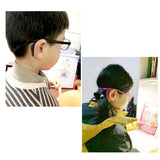 Silicone Glasses Strap and Ear Grip Set Eyeglasses Holder Cord with Hooks 20cm - Yellow
