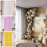 Rectangle Tinsel Curtain Shimmer Wall Backdrop 2M Length Party Decoration Sequin - Green