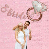 Bride To Be Rose Gold Banner Diamond Wedding Bridal Shower Hens Party Decoration - Diamond