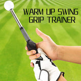 Golf Swing Training Aid Telescopic Impact Sound Stick Exercise Tool for Practice - Black