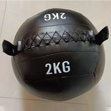 Non-Elastic Soft Squat Wall Ball for Solid Gravity and Balance Training Workouts - 4kg