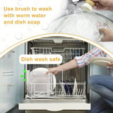 Air Fryer Grill Rack Multi Layer Removable Shelf Mesh Rack for Cooking BBQ - Round