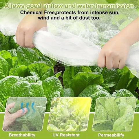 Agricultural Insect-proof Greenhouse Net for Fruit Vegetable Plant Protection - 250CMx6M