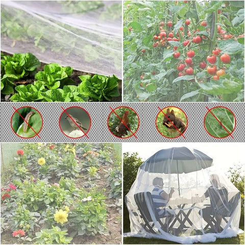 Agricultural Insect-proof Greenhouse Net for Fruit Vegetable Plant Protection - 250CMx6M