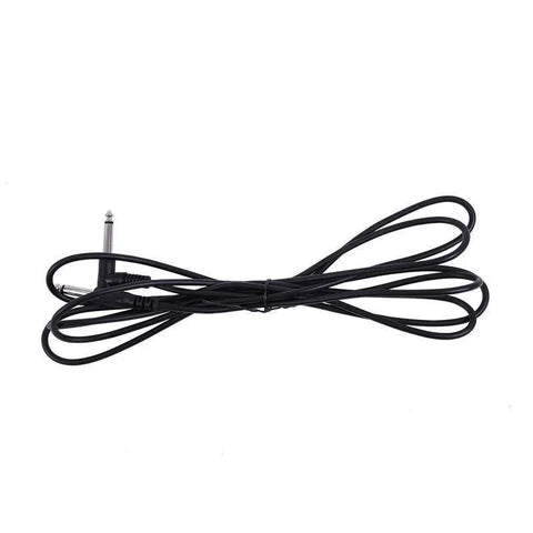 3M Guitar Amp Cable 6.35mm Mono Jack to Jack Lead for Electric Instruments - 3M Black Cable