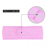 8-Colours Wrap Head Band Hairband Hair Band Adjustable Facial Make Up Face Wash Au - Grey