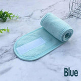 8-Colours Wrap Head Band Hairband Hair Band Adjustable Facial Make Up Face Wash Au - Grey