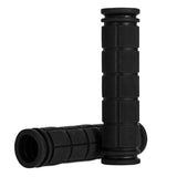 Rubber Grips For Bmx Mtb Cycle Road Mountain Bike Scooter Bicycle Handle Bar - Black
