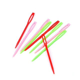 Mix Colour 20PCS Plastic Darning Threading Weaving Sewing Needles