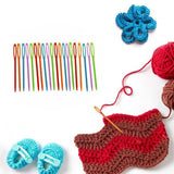 Mix Colour 20PCS Plastic Darning Threading Weaving Sewing Needles
