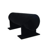 Jewelry Display Stand Headband Holder Organizer Chains Velvet Storage Rack - Black