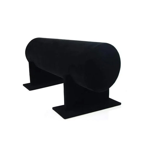 Jewelry Display Stand Headband Holder Organizer Chains Velvet Storage Rack - Black