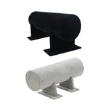 Jewelry Display Stand Headband Holder Organizer Chains Velvet Storage Rack - Black