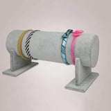 Jewelry Display Stand Headband Holder Organizer Chains Velvet Storage Rack - Black