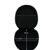 Earphone Case Headset Hard Carrying Box Headphone Storage Bag Black Universal