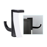 Universal Headphone Hook Desk Edge Mount Adhesive Headset Holder - White