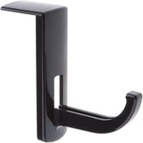 Universal Headphone Hook Desk Edge Mount Adhesive Headset Holder - White
