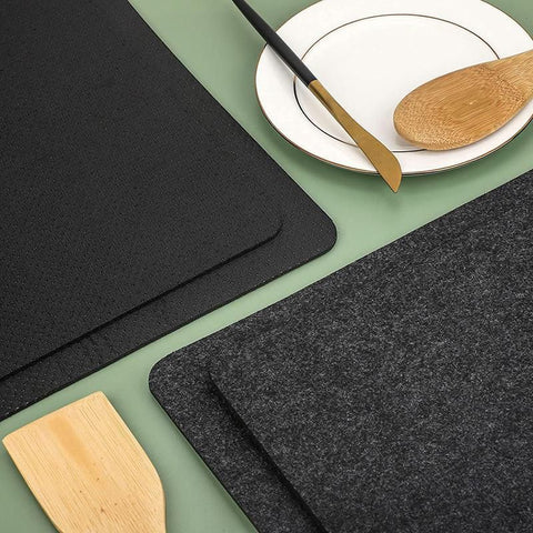 Non Slip Heat Resistant Kitchen Mat for Air Fryer Coffee Maker Toaster 30x45cm
