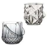 Acrylic Ice Bucket Transparent Champagne Cooler Home Bar Wine Chiller Bucket - Diamond