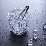 Acrylic Ice Bucket Transparent Champagne Cooler Home Bar Wine Chiller Bucket - Diamond