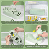 Silicone Ice Cube Tray for 20oz 30oz 40oz Tumbler Easy Release Reusable Mold - Coffee