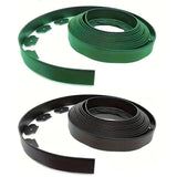 L Shaped Garden Edging Border Landscape Grass Lawn Stone Edge Fence Strip - Green