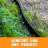 L Shaped Garden Edging Border Landscape Grass Lawn Stone Edge Fence Strip - Green