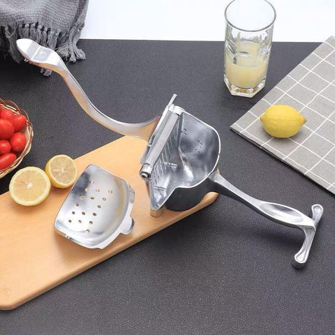 Aluminium Alloy Manual Juicer Fruit Squeezer for Lemon Orange Household Use