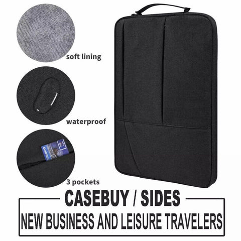 Laptop Sleeve Travel Bag Carry Case For Macbook Air Pro 15.6inch - Rose Red