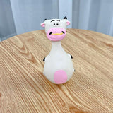 Latex Squeaky Dog Toys Puppy Pet Chew Toys Squeaker Soft and Interactive - White
