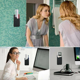 Silicone Phone Card Holder Double Layer Adhesive Wallet with 3M Backing - Green