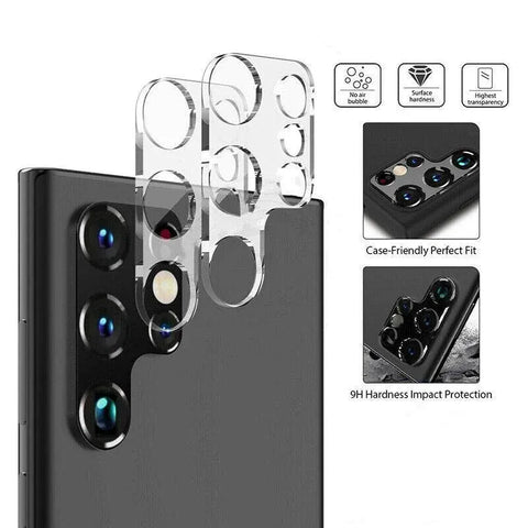 Samsung Galaxy S22 Ultra/Plus/S22 Camera Lens Protector Tempered Glass - For Galaxy S22