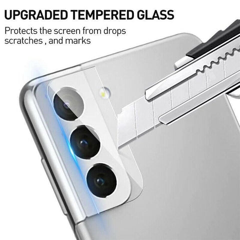 Samsung Galaxy S22 Ultra/Plus/S22 Camera Lens Protector Tempered Glass - For Galaxy S22 Ultra