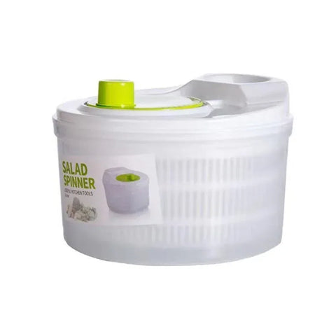 Large Salad Spinner 3L Vegetable Washer Dryer Bowl for Lettuce Spinach Broccoli