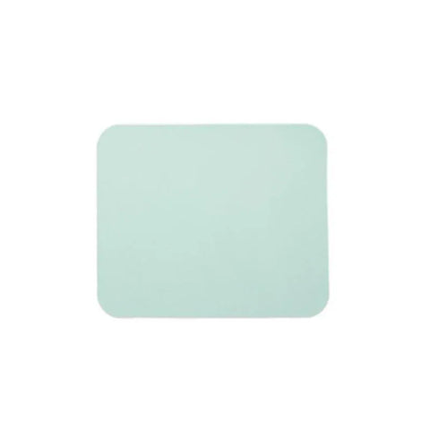 Leather Mouse Pad Gaming Waterproof Desk Mat 25 x 21cm Anti Slip - Light Green