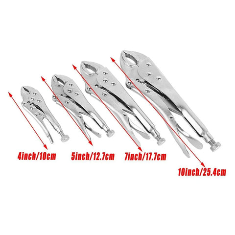 Multi-functional C-type Pliers Strong Manual Grip Round Mouth Clamping Tool - 5inch