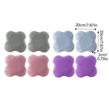 2pcs Thick Yoga Kneeling Mat Knee Cushion for Elbow Support Gym Workout Pad - Grey