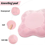 2pcs Thick Yoga Kneeling Mat Knee Cushion for Elbow Support Gym Workout Pad - Grey