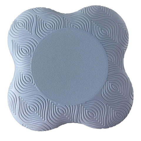 2pcs Thick Yoga Kneeling Mat Knee Cushion for Elbow Support Gym Workout Pad - Grey