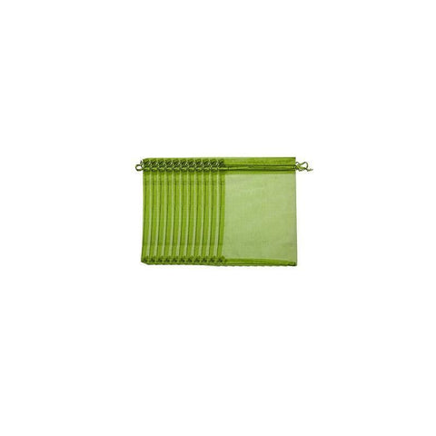 50/100PCS Garden Fruit Protection Net Bags Insect Proof Drawstring Mesh Organza - 50Pcs 10x15cm