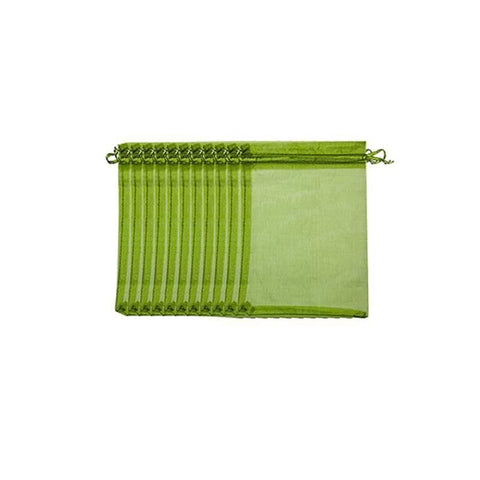 50/100PCS Garden Fruit Protection Net Bags Insect Proof Drawstring Mesh Organza - 50Pcs 17x23cm
