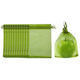 50/100PCS Garden Fruit Protection Net Bags Insect Proof Drawstring Mesh Organza - 50Pcs 17x23cm