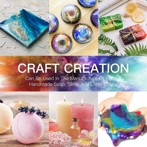 Mica Pigment Pearl Powder Resin Epoxy Premium Soaps Candle Bath Bomb Art Craft - Pink