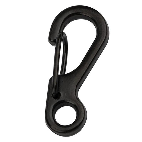 10X Mini Alloy Carabiner Keychain Durable Snap Spring Clip Hook - Silver