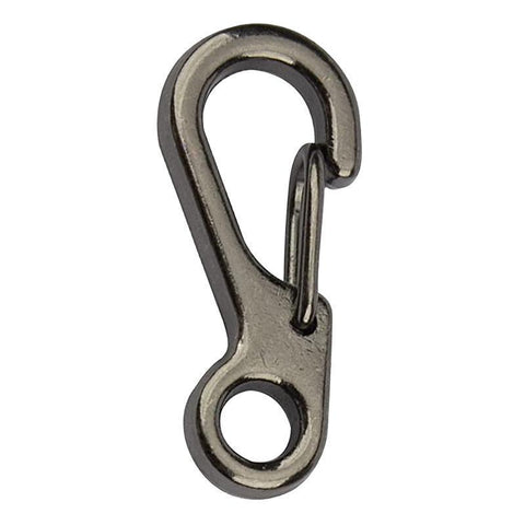 10X Mini Alloy Carabiner Keychain Durable Snap Spring Clip Hook - Silver