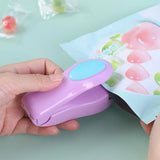 Handheld Mini Heat Sealer Poly Bag Sealing Machine Food Portable Plastic Small - Yellow