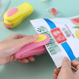 Handheld Mini Heat Sealer Poly Bag Sealing Machine Food Portable Plastic Small - Yellow